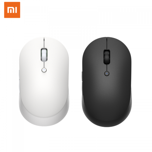 Global version Xiaomi Wireless Dual-Mode Mouse Silent Ergonomic Bluetooth / USB connection Side buttons With battery for laptop & gaming