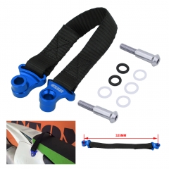 Motorcycle Blue 325MM Rear Rescue Harness Pulling Strap for YAMAHA YZ250F YZ450F YZF250 YZF450 2014 2015 2016 2017 2018 2019 Dirt Bike