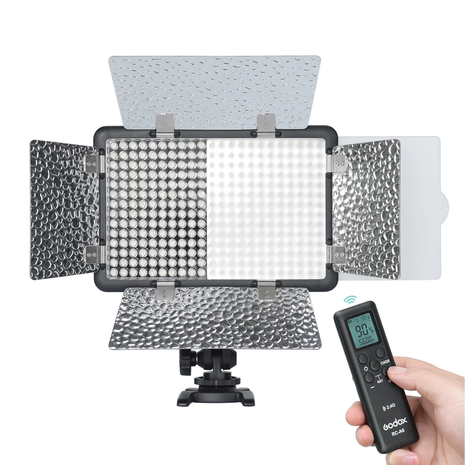 Godox LF308D LED Flash Light Photographie Lampe d&#39;appoint Lampe vidéo