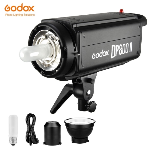 Godox DP800II 800Ws GN88 Professional Studio Flash with built-in Godox 2.4G Wireless X System offers professional recording capabilities