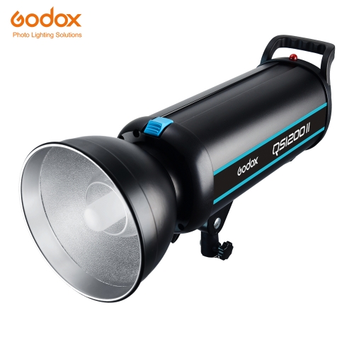 Godox QS1200II 1200Ws GN110 Lampe clignotante de studio professionnel avec système X sans fil Godox 2.4G intégré offre des enregistrements créatifs