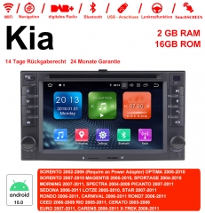 6.2 `` Android 10.0 Quad-core 2 Go RAM 16 Go Flash Autoradio / Multimédia Pour Kia SORENTO, OPTIMA, SORENTO, MAGENTIS, SPORTAGE, MATIN, SPECTRA ...