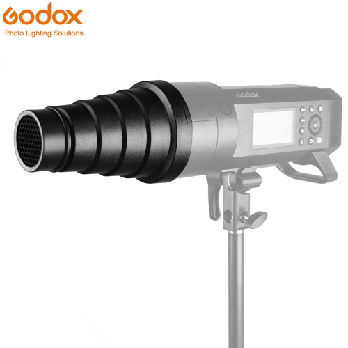 Godox SN-04 Snoot avec grille en nid d'abeille pour lampe de poche Godox AD400Pro