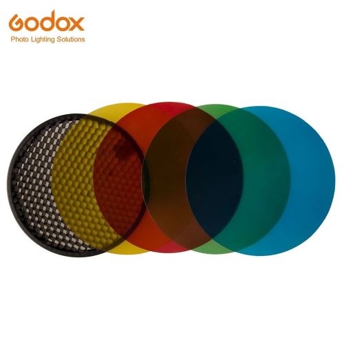Godox Ad-s11 Witstro Blitz Speedlite accessory Godox Ad180 Ad360 AD200 filter with for color (red, blue, green, yellow)