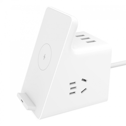 Xiaomi 10W Prise de charge verticale sans fil avec 3 ports USB