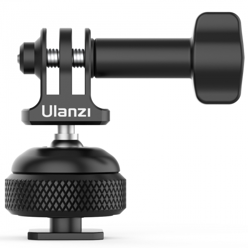 Ulanzi GP-6 sabot froid 1/4 `` pour GoPro 9/8/7 support adaptateur universel 360 ° rotule réglable