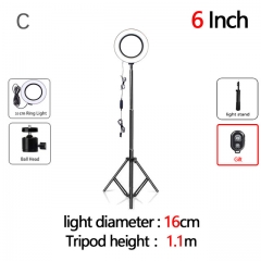 C 16cm ringlight + 1.1m tripod