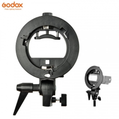 Godox S-Type Support en plastique Durable Support Bowens pour Speedlite Flash Snoot Softbox Accessoires de Studio Photo