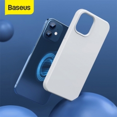Baseus Liquid Silica Gel Magnetabdeckung für Apple iPhone 12 Series