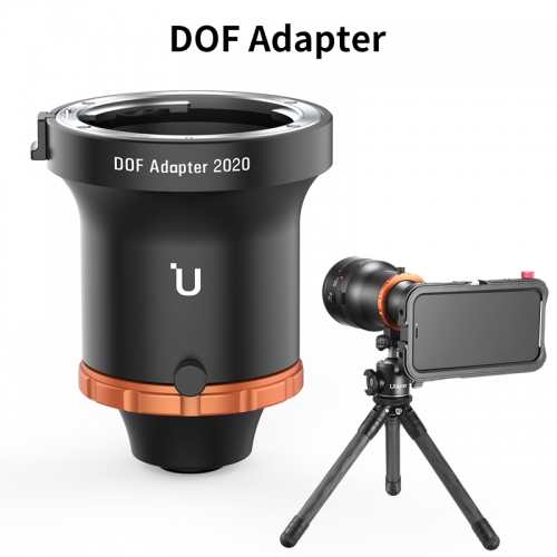 Ulanzi DOF EF monture DSLR caméra plein cadre adaptateur d'objectif Cage pour iphone 11 Pro Max Smartphone SLR / DSLR et objectif de cinéma