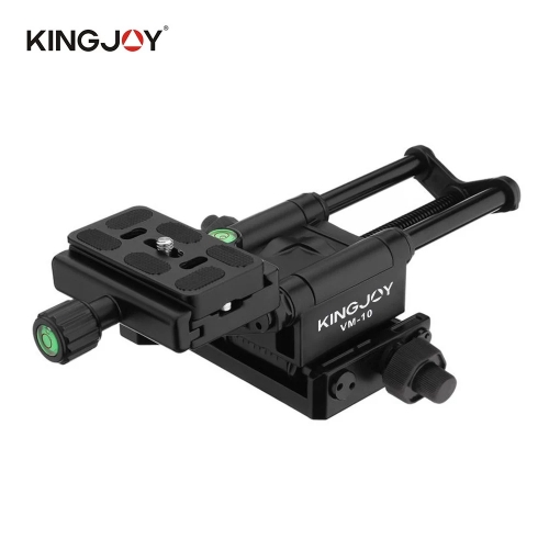 KINGJOY VM-10 Aluminium Alloy Universal Macro-focusing Ballhead Ball Head