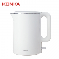 KONKA 1.8L Bouilloire Mini En Acier Inoxydable Portable 1500W Chauffage Bouilloire Électrique Théière Pot