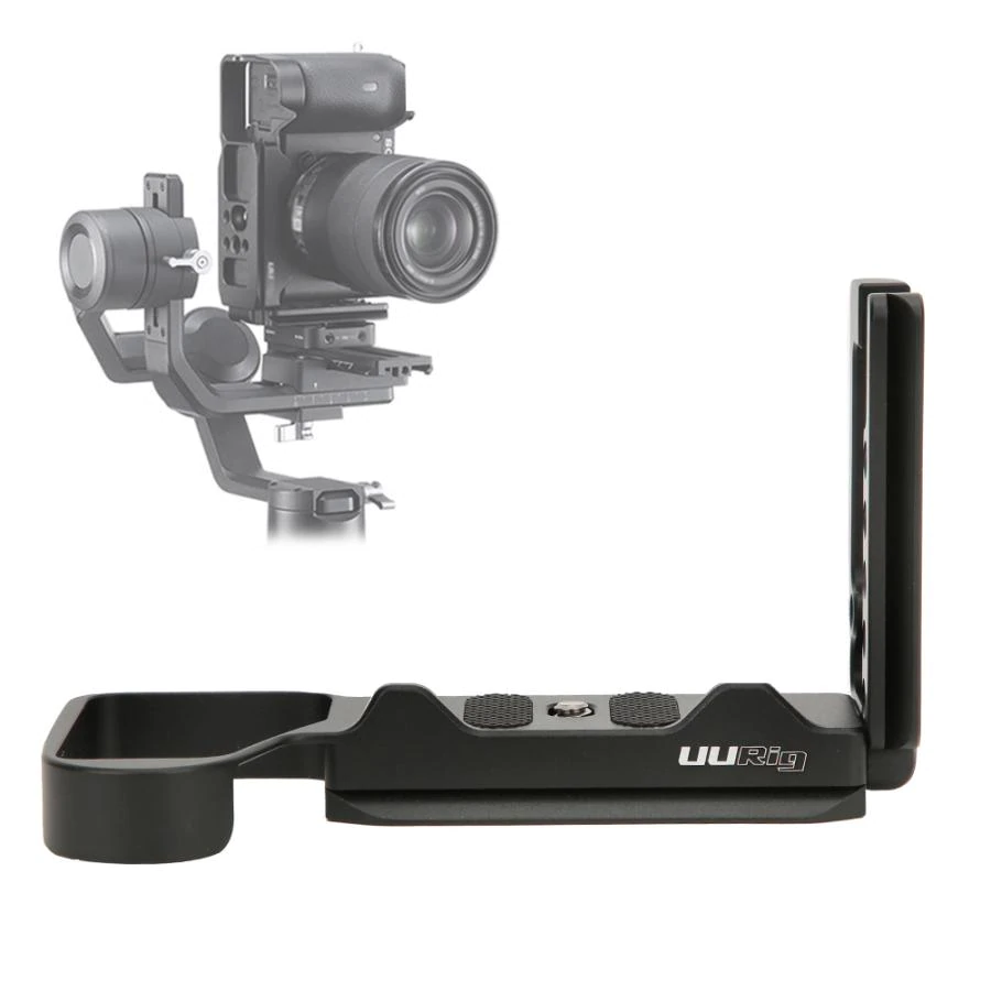 UURig R028 Aluminium Legierung L-Form Schnellwechselplatte Horizontale Vertikale Schießen Kamera Zubehör für Sony A6600