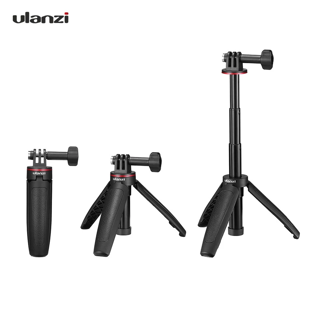 ulanzi MT-09 Mini ausziehbares Desktop-Stativ Handheld Fotografie Halterung Ständer Vlog Selfie Stick