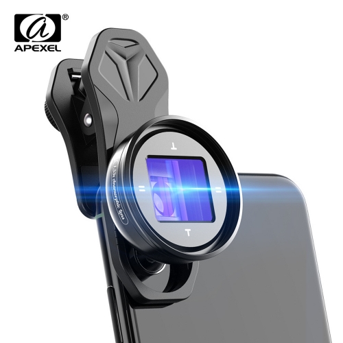 APEXEL APL-HBHDAN Anamorphic Lens 1.33 x Widescreen Slr Lens Film 4K HD Vlog Shooting Deformation Film Equipment for iPhone Huawei smartphones