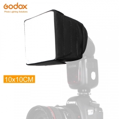 GODOX SB1010 10 * 10 cm Softbox Universal Folding Speedlight Softbox Flash Diffuser Camera Speedlite