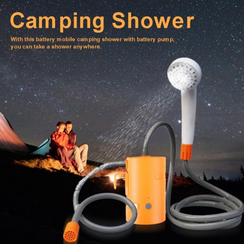 Douche électrique Portable batterie Rechargeable pompe de bain Mobile douche de Camping en plein air pour le nettoyage de véhicule de fleur d'eau