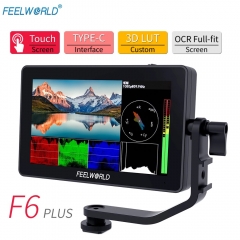 FEELWORLD F6 PLUS 5,5 Zoll auf Kamera DSLR Feld Monitor 3D LUT Touchscreen IPS FHD 1920x1080 Video focus Assist Unterstützung 4K HDMI