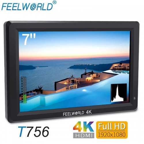 Feelworld 7 Inch IPS 1920x1200 4K Monitor HDMI Video Camera Field Monitor for DSLR Canon Nikon Sony ZHIYUN T756