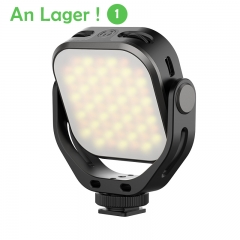 Ulanzi Vijim VL66 Adjustable LED Video Light with 360 Rotation Bracket Bracket Rechargable DSLR SLR Mobile Portable Fill Light
