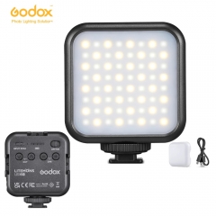 Godox LITEMONS LED6Bi LED Video Licht 3200K-6500K Wiederaufladbare LED Kamera Licht CRI 95+13 FX licht Effekte
