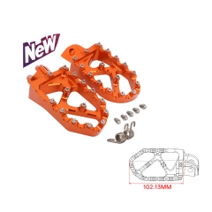 Nouvelle moto CNC Repose-pieds Repose-pieds pédales pour KTM SX SXF EXC EXCF XCF XCW XCFW 65 85 125 150 250 300 350 400 450 530 ADVENTURE