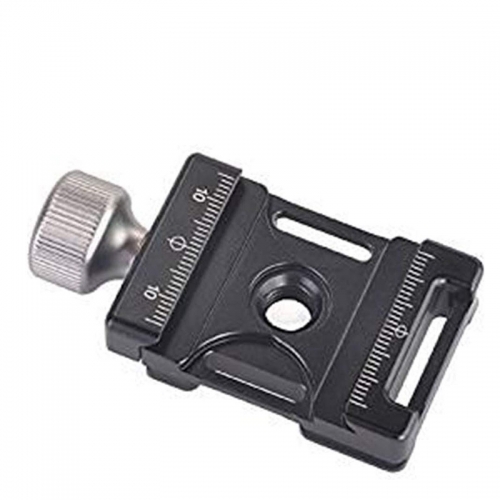 Doer DC-38Q Aluminum Alloy Quick Release Plate Clamp Compatible for 38mm QR Plate Camera Accessories