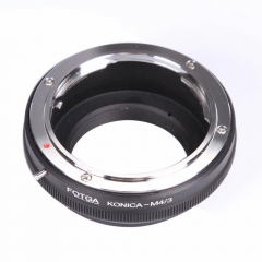 FOTGA Lens Adapter Ring For Konica AR Convert To Olympus Panasonic Micro 4/3 m4 / 3 G1 GF1 Brass