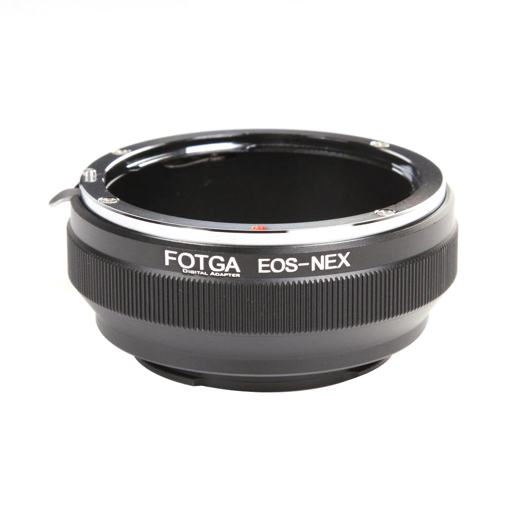FOTGA anneau adaptateur d'objectif pour appareil photo pour Canon EOS EF à Sony E Mount NEX-3 NEX-7 6 5N A7R II III A6300 A6500