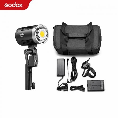 Godox ML60Bi ML60 Bi 60W lumière LED bicolore Mode silencieux réglage de la luminosité Portable prise en charge de la lumière LED extérieure Li-ion