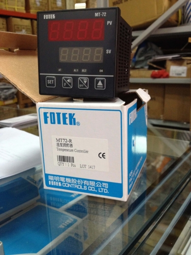 New Original Genuine 72 * 72 * 80 MT72-R Relay Output FOTEK PID + Fuzzy Temperature Controller