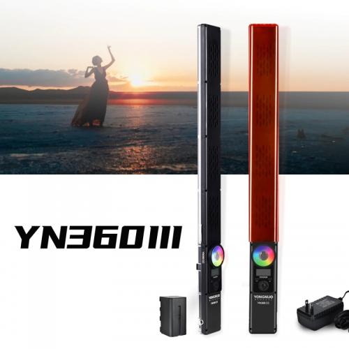 YONGNUO YN360III 3200-5500K Bicolor + RGB Voll Farbe Handheld LED