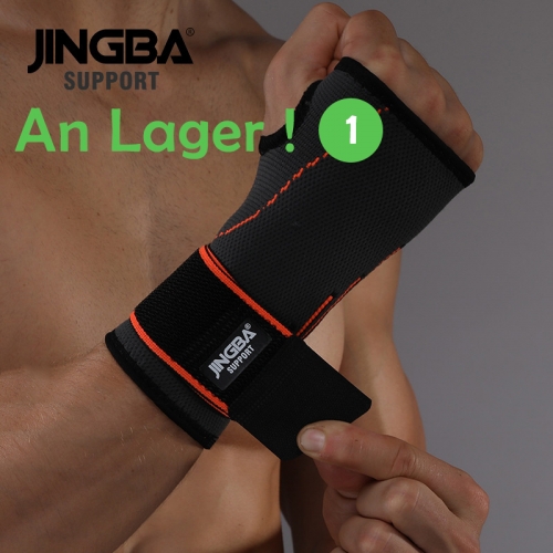 JINGBA SUPPORT 1PCS High quality sports protection gear boxing hand wraps support + weightlifting bandage wrist support