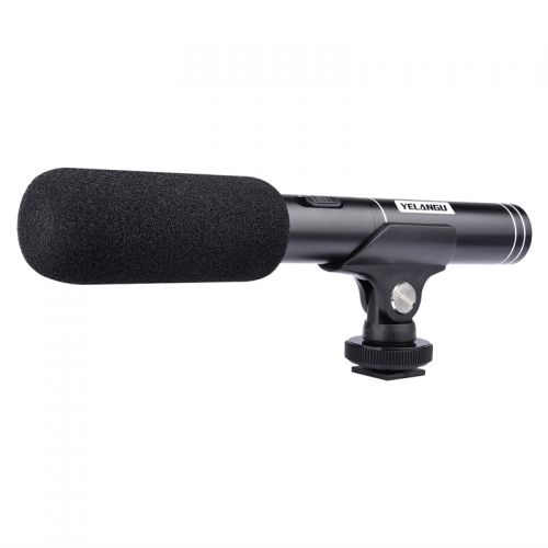 YELANGU MIC01 Videoaufnahmemikrofon für professionelle DV-Kamera und DSLR-Kamera