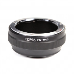 FOTGA Bague d'adaptation d'objectif pour objectif Pentax PK berg Panasonic Olympus M4/3 G7 GH4 OM-D EM10 EM5