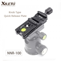 NNR-100 étendre le support de montage de caméra plaque de dégagement rapide pour rotule de trépied d'appareil photo numérique