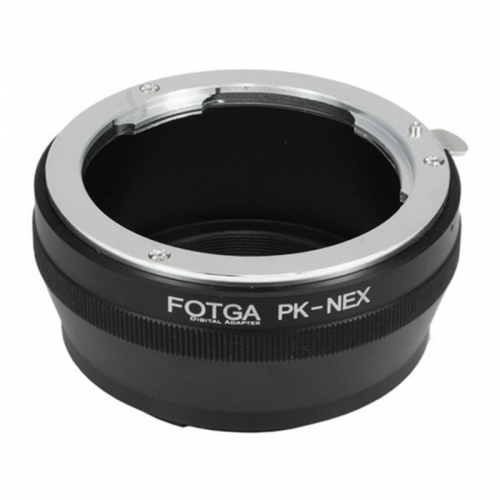 FOTGA Pentax K / PK E-Mount Adaptateur d'objectif pour Sony NEX3 / C3 / NEX5 / 5C / 5N / 5R / NEX6 / 7