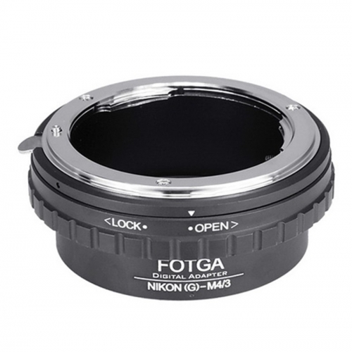 FOTGA Bague d'adaptation d'objectif pour objectif Nikon G AF-S vers Micro 4/3 M4/3 EP1 EP2 GF1 GF2 GH1 GH2 G1