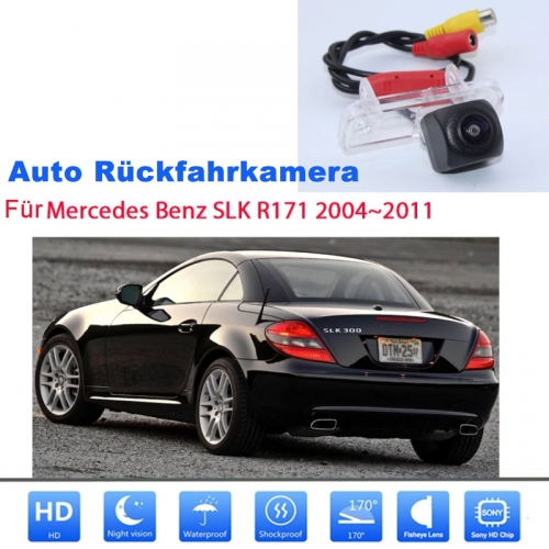 car reversing camera For Mercedes Benz SLK R171 2004-2011 Full HD CCD Night Vision License Plate Camera