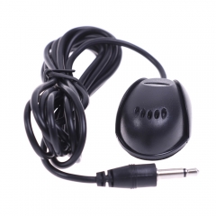 Mini 3.5mm Wired Paste Type External Microphone Car Audio Mic