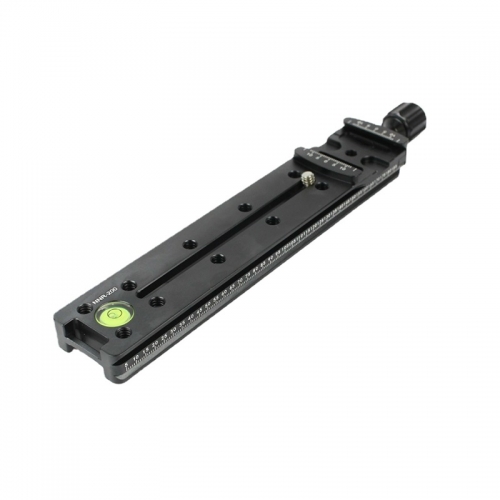 NNR-200 Multifunctional Long Cclamping Plate 200mm Nodal Slide Tripod Rail Quick Release Plate Aluminum Metal Camera