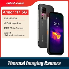 Ulefone Armor 11T 6.1'' Android 11 5G 8GB RAM 256GB ROM Robustes Telefon Wärmebildkamera