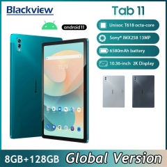 Blackview Tab 11 Android 11 Tablet 10.36 Zoll 2K Display 8GB+128GB Dual Wifi 6580mAh 4G