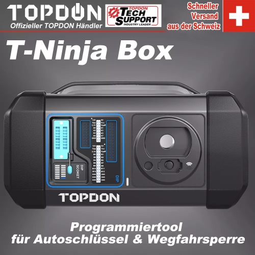 TOPDON T-Ninja Box  programming tool for car keys & the immobilizer system
