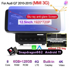 12.5 Inch For AUDI Q7 2010-2015(MINI 3G)