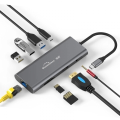 Type-C HUB zu Multi USB 3.0 HDMI Adapter für MacBook Pro USB C HUB Laptop Docking Station
