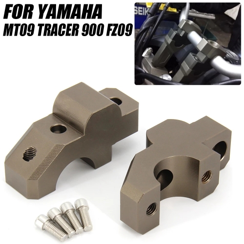 FÜR YAMAHA MT09 Tracer 900 GT Motorrad Lenker Adapter Halter