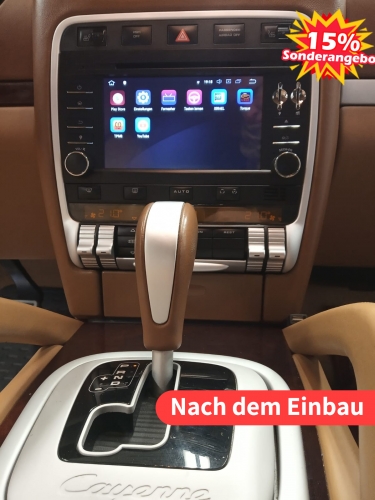 7 Zoll Android 12.0  Autoradio / Multimedia 4GB RAM 64GB ROM Für Porsche Cayenne(2003-2010) Built-in Carplay / Android Auto