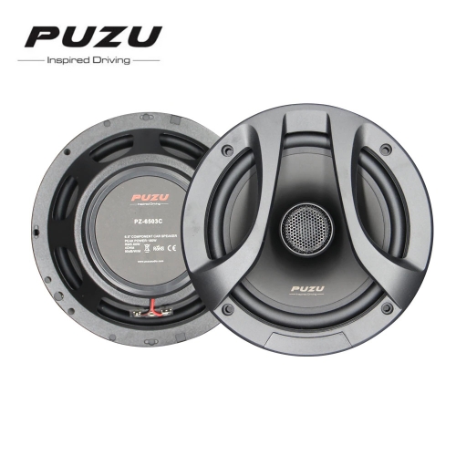 PUZU PZ-6503C 12V 6.5" MAX 180W 4 Ohm Coaxial Car Speaker 2-way Car Mid-bass Tweeter Audio Speaker Subwoofer For Car Modified