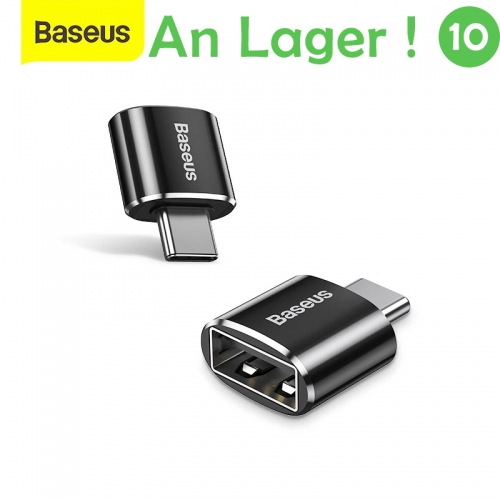Baseus USB C Adapter OTG Type C to USB Adapter Type-C OTG Adapter Cable For Macbook Pro Air Samsung S20 S10 USB OTG